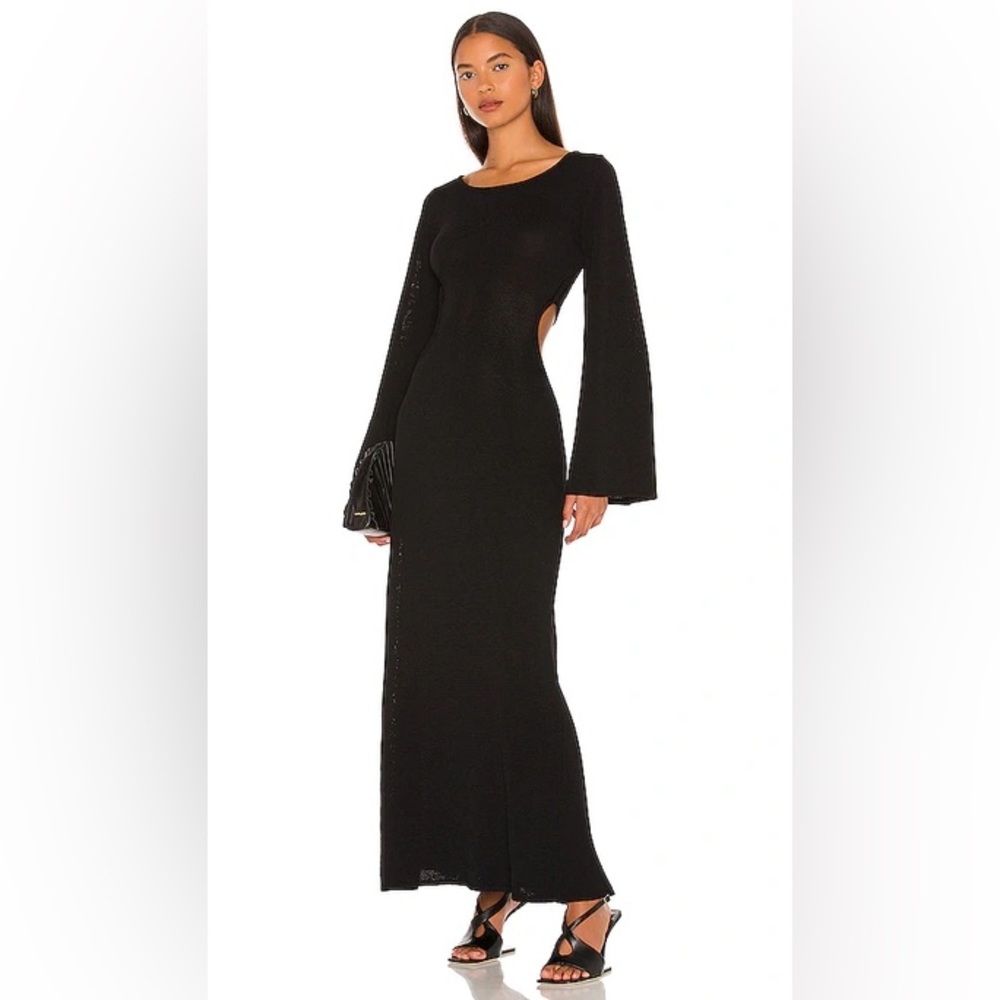 BRAND NEW CULT GAIA KNIT BLACK DRESS! XS